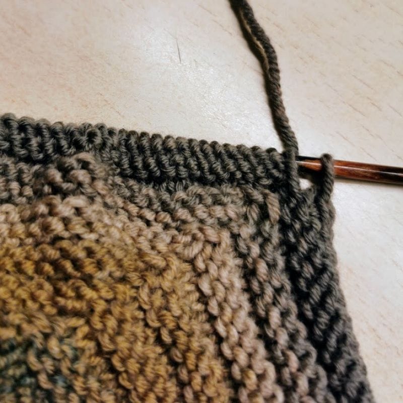 Handwärmer Variante 1, 6. Schritt