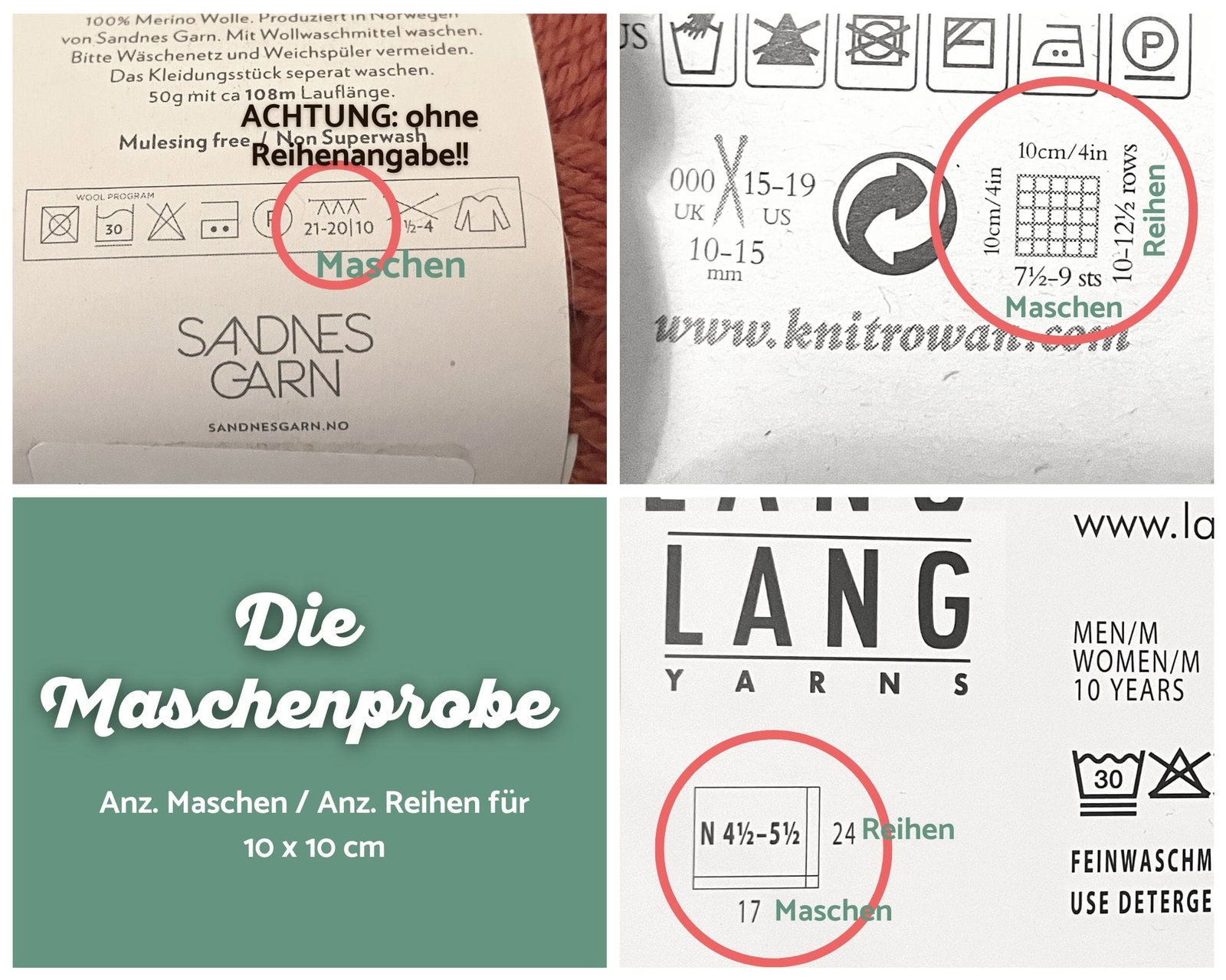 Maschenprobe